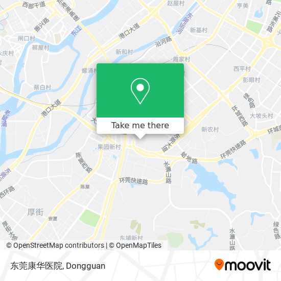 东莞康华医院 map