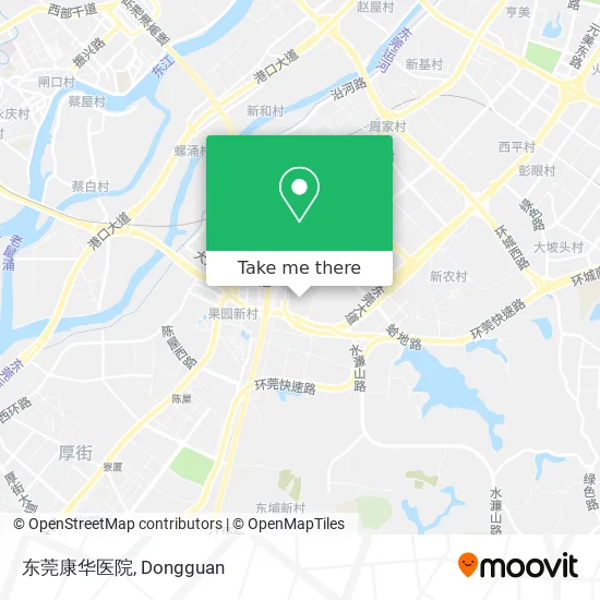 东莞康华医院 map
