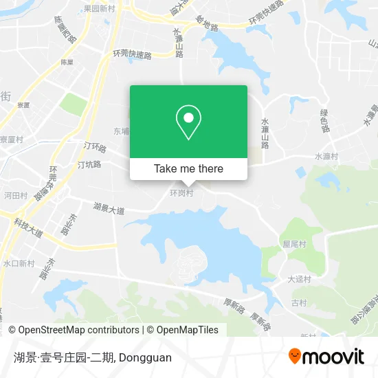 湖景·壹号庄园-二期 map