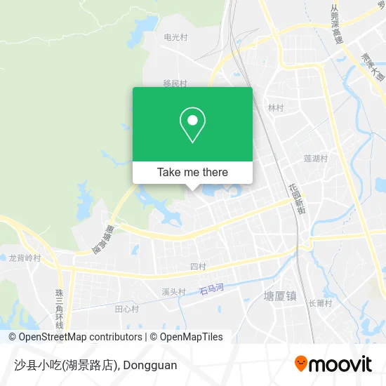沙县小吃(湖景路店) map