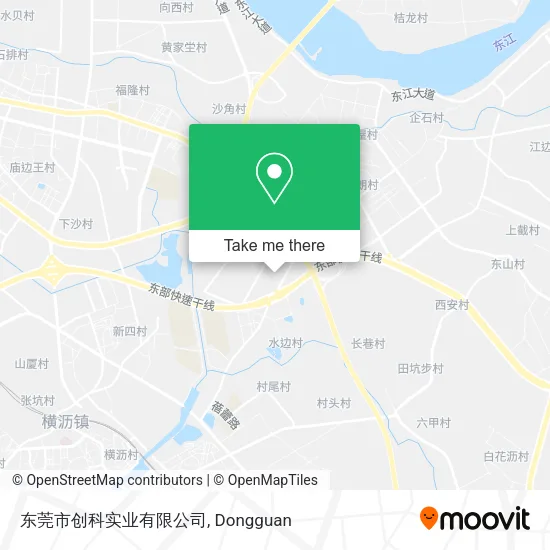 东莞市创科实业有限公司 map