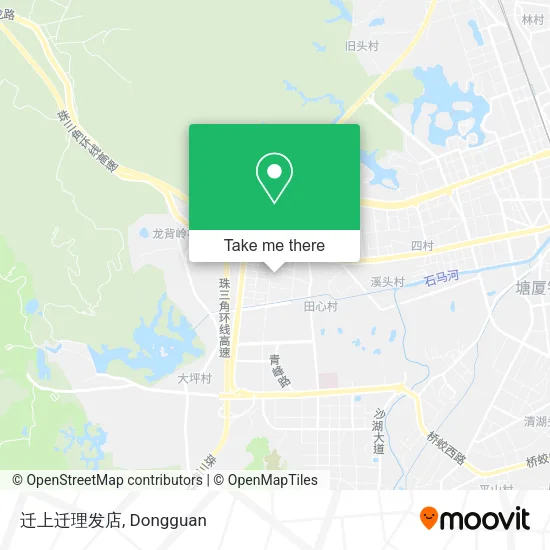 迁上迁理发店 map