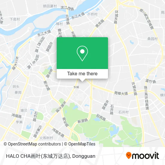 HALO CHA画叶(东城万达店) map
