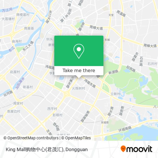 King Mall购物中心(君茂汇) map