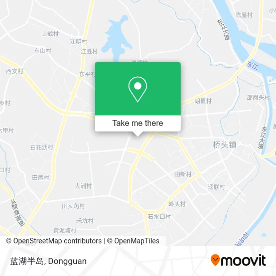 蓝湖半岛 map