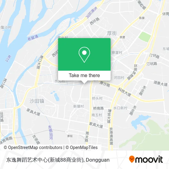 东逸舞蹈艺术中心(新城88商业街) map