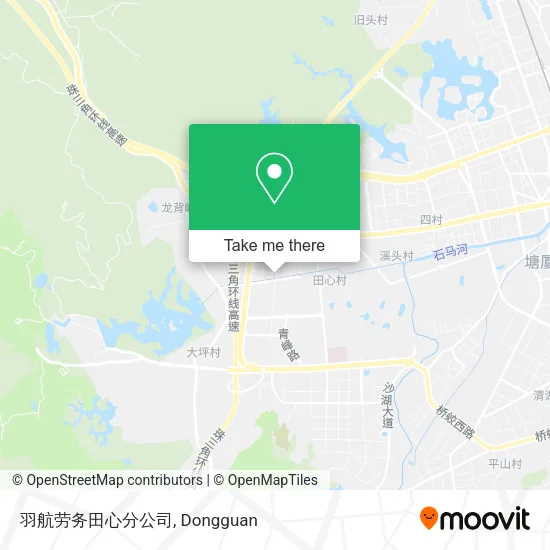羽航劳务田心分公司 map
