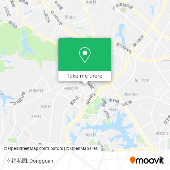 幸福花园 map
