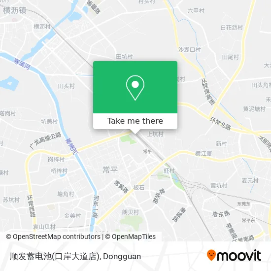 顺发蓄电池(口岸大道店) map
