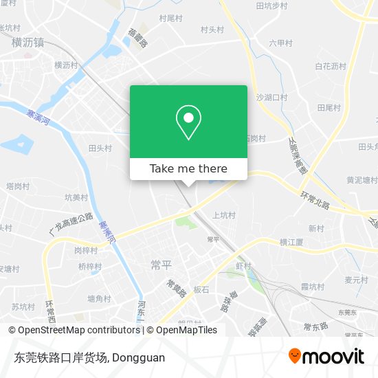 东莞铁路口岸货场 map