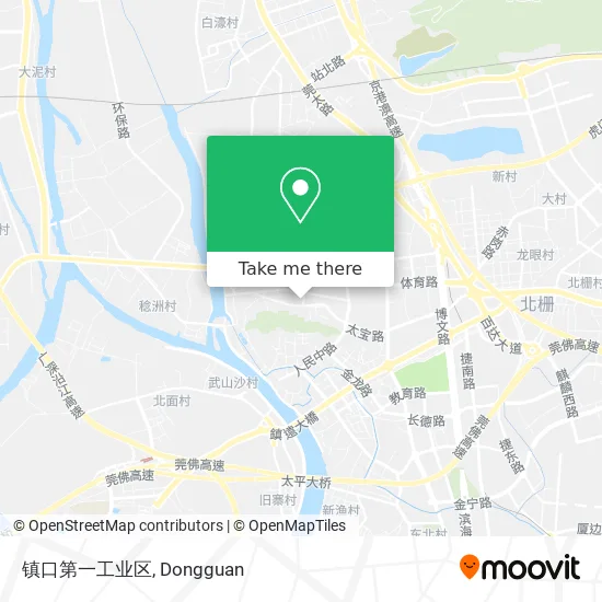 镇口第一工业区 map