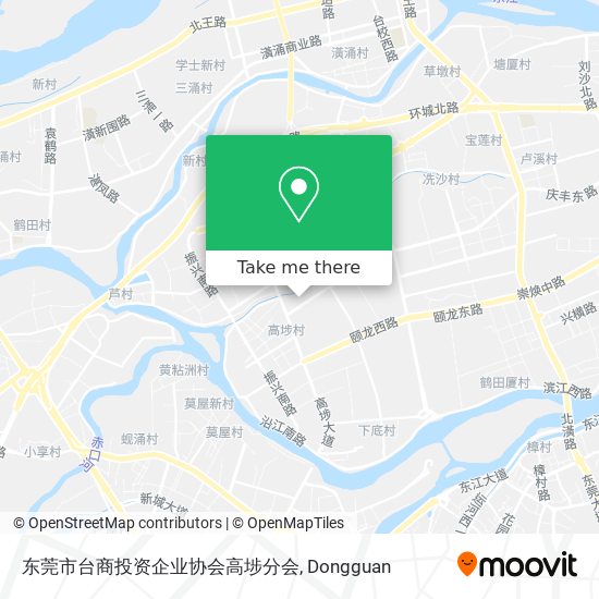 东莞市台商投资企业协会高埗分会 map