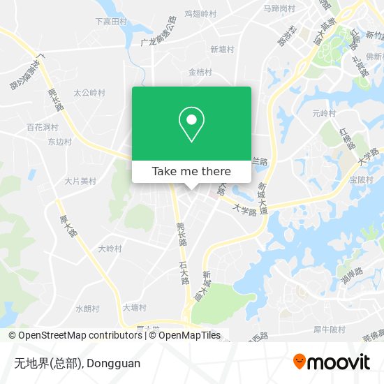 无地界(总部) map