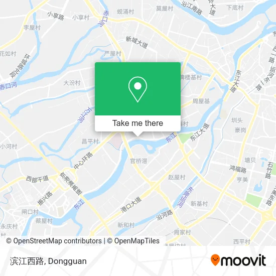 滨江西路 map
