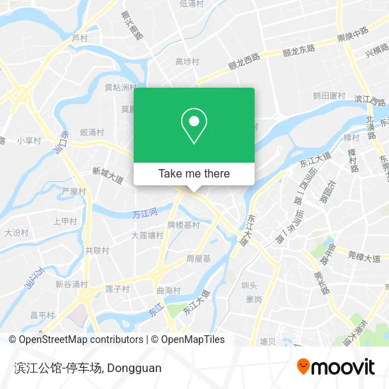 滨江公馆-停车场 map