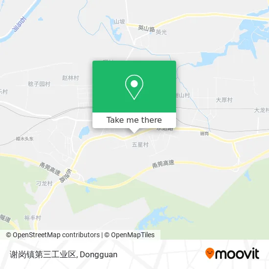 谢岗镇第三工业区 map