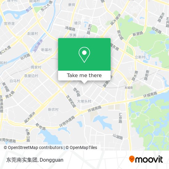 东莞南实集团 map