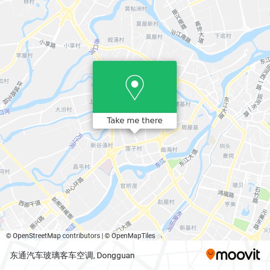 东通汽车玻璃客车空调 map