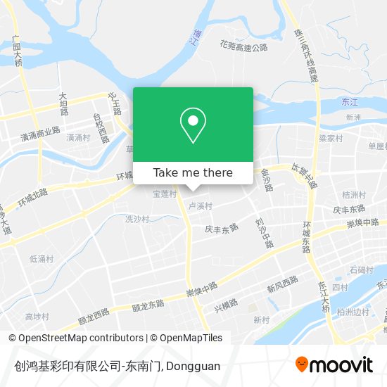 创鸿基彩印有限公司-东南门 map