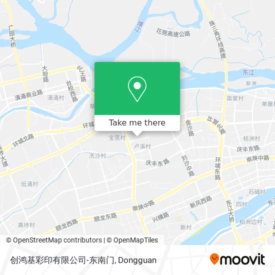 创鸿基彩印有限公司-东南门 map