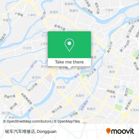 铭车汽车维修店 map