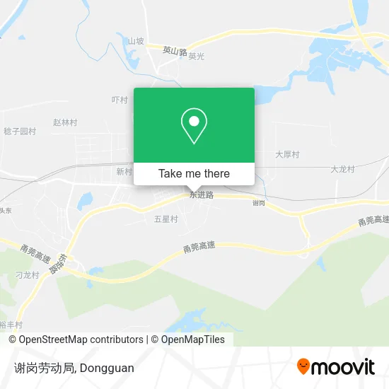 谢岗劳动局 map