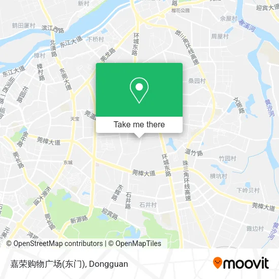 嘉荣购物广场(东门) map