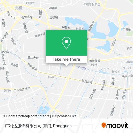 广利达服饰有限公司-东门 map