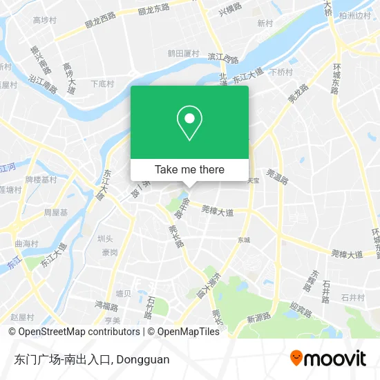 东门广场-南出入口 map