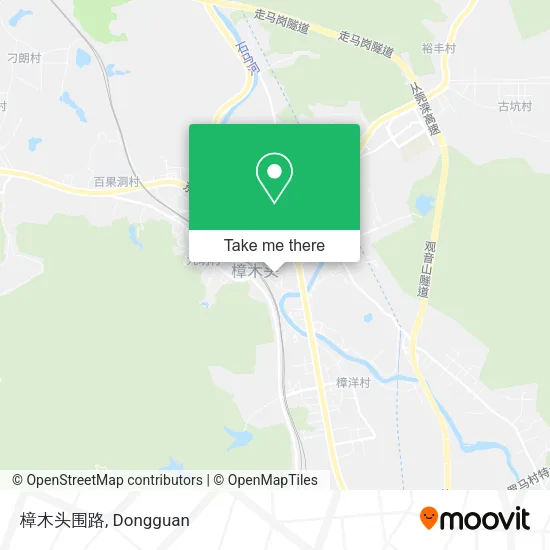 樟木头围路 map