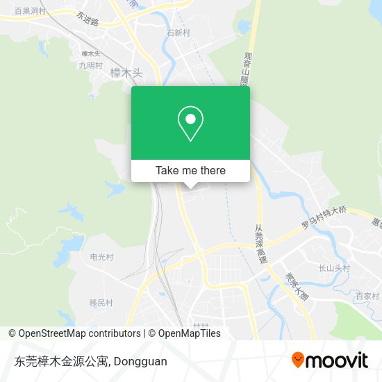 东莞樟木金源公寓 map