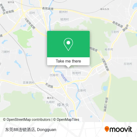 东莞88连锁酒店 map