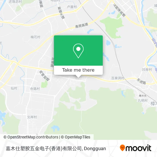 嘉木仕塑胶五金电子(香港)有限公司 map