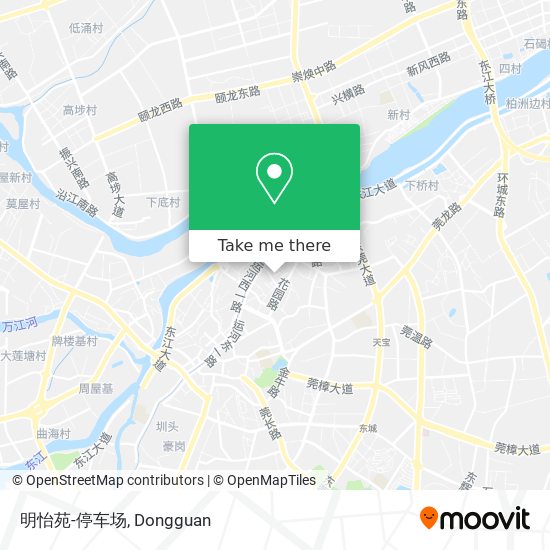 明怡苑-停车场 map
