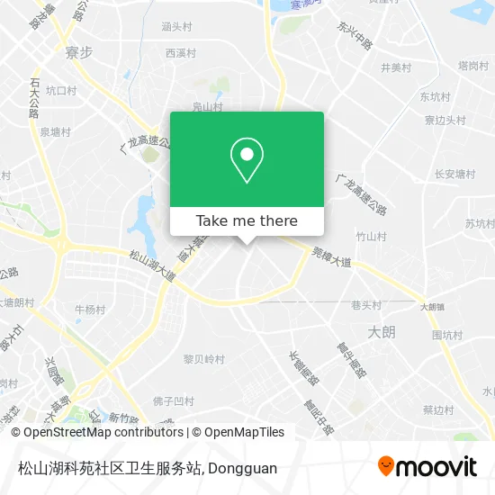 松山湖科苑社区卫生服务站 map