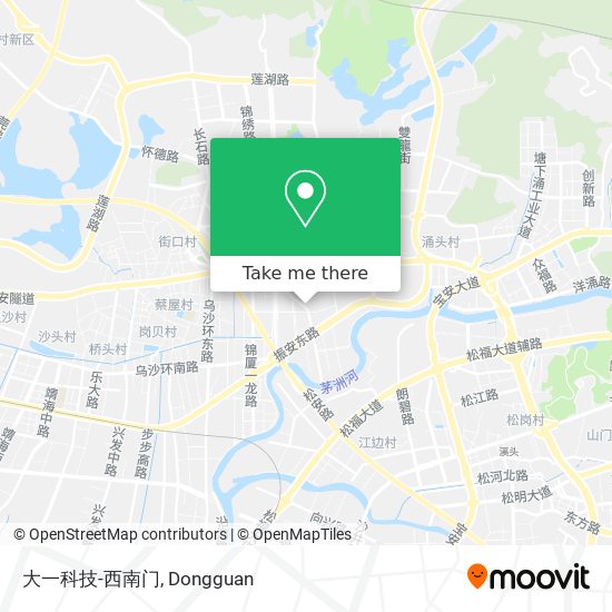 大一科技-西南门 map