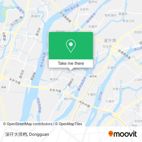 深仔大排档 map