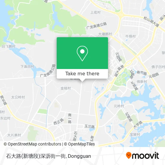 石大路(新塘段)深沥街一街 map