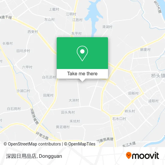 深园日用品店 map