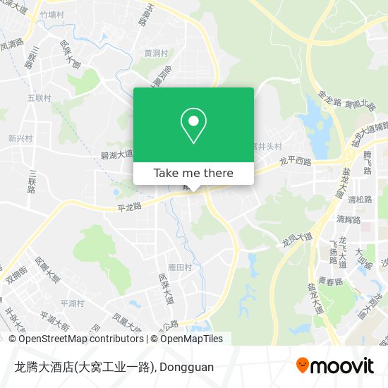 龙腾大酒店(大窝工业一路) map