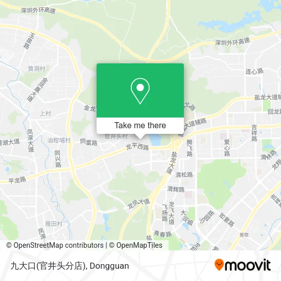 九大口(官井头分店) map