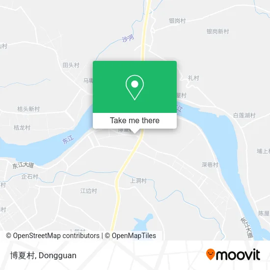 博夏村 map