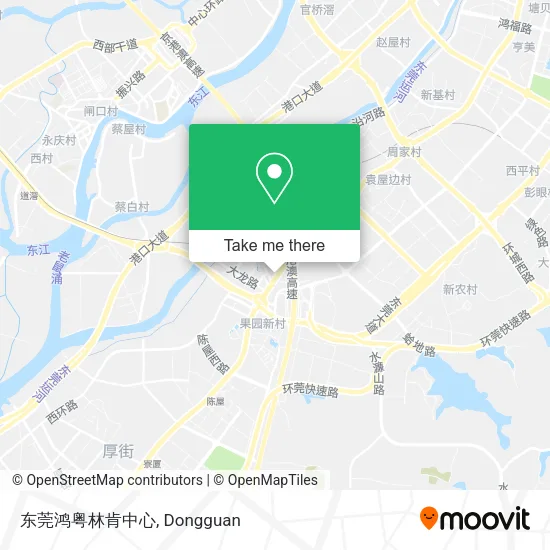 东莞鸿粤林肯中心 map