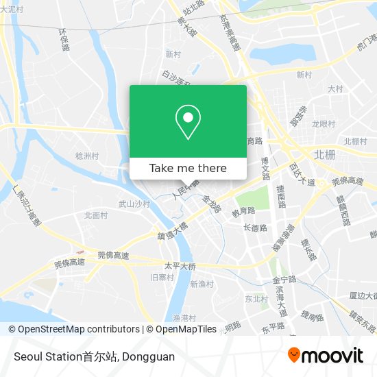 Seoul Station首尔站 map