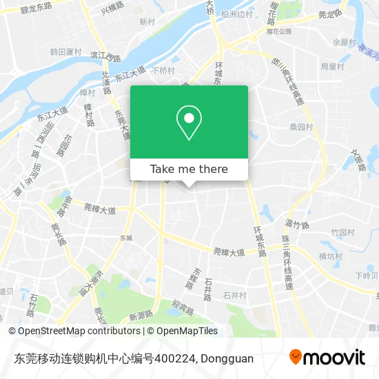 东莞移动连锁购机中心编号400224 map
