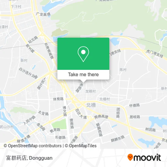 富群药店 map
