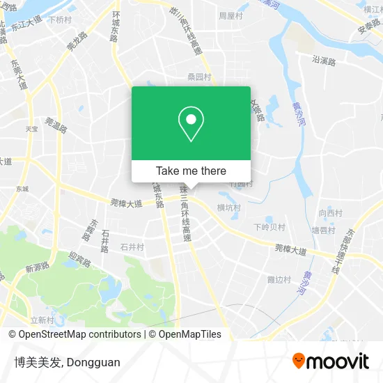 博美美发 map