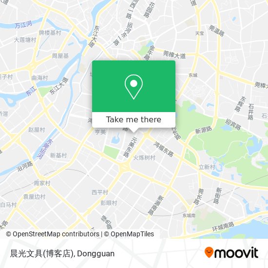 晨光文具(博客店) map