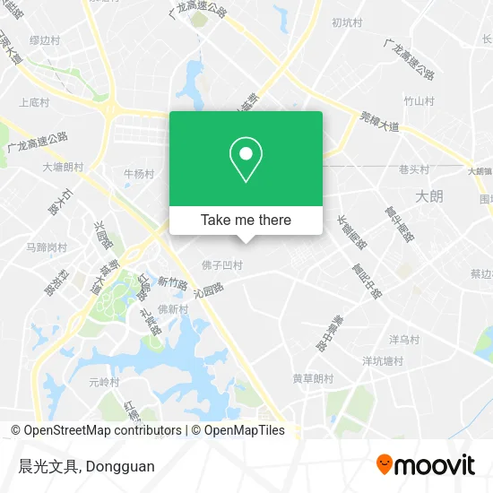 晨光文具 map