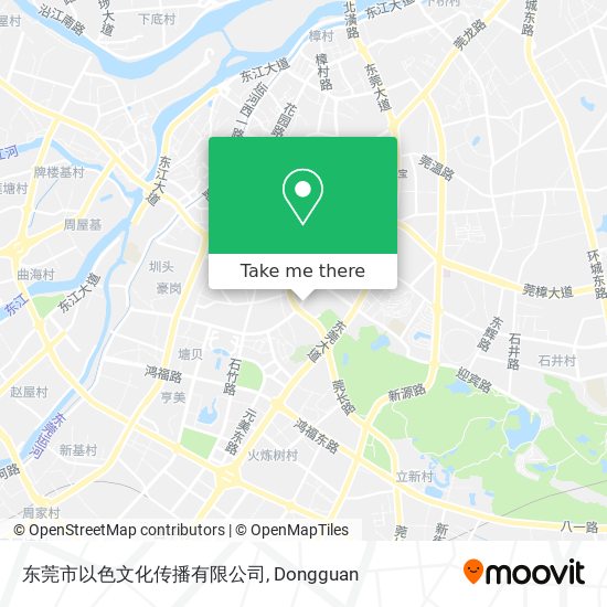 东莞市以色文化传播有限公司 map